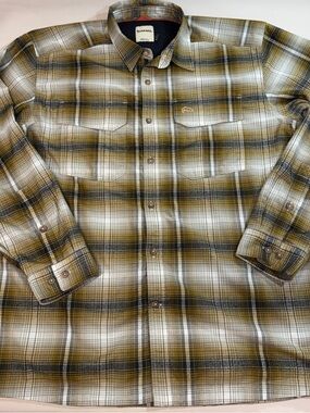 Simms Cold Weather Shirt Men’s Size XL Outdoor Fishing Flannel Lined